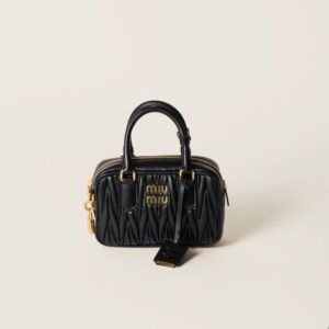 MIU MIU ARCADIE MATELASSÉ NAPPA LEATHER BAG