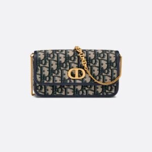 DIOR SMALL MISS CARO POUCH WITH CHAIN