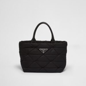 PRADA SMALL RE-NYLON PADDED TOTE BAG