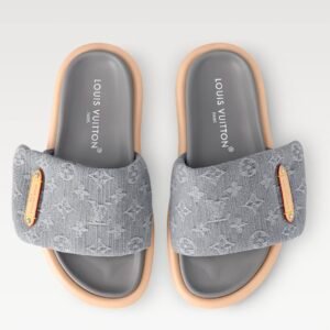 LV POOL PILLOW FLAT COMFORT MULES