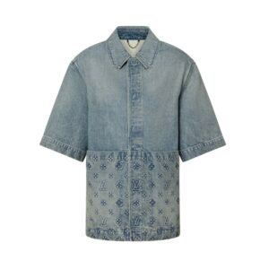 LOUIS VUITTON DENIM SHIRT SET